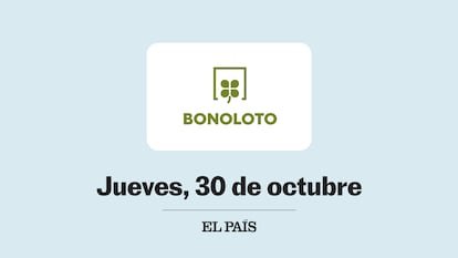 Bonoloto comprobar sorteo del jueves 30 de octubre de 2025