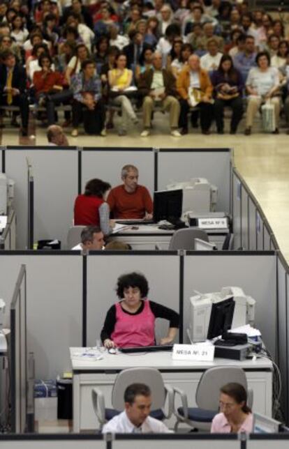 The main tax office in Madrid.