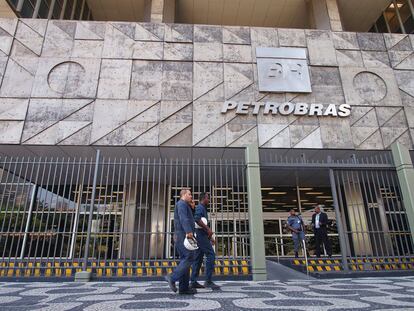 Fachada de las oficinas de Petrobras en Río de Janeiro.