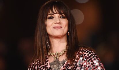 Asia Argento, durante el Festival de Cine de Roma, el pasado octubre.