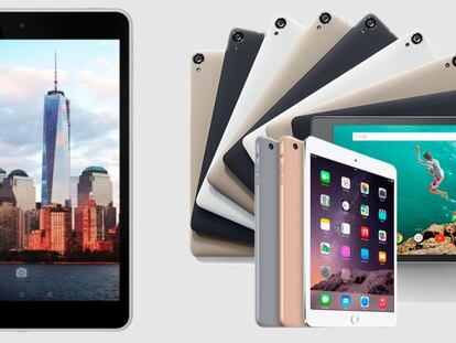 Nokia N1 cara a cara con el iPad mini 3 y el Nexus 9 de Google