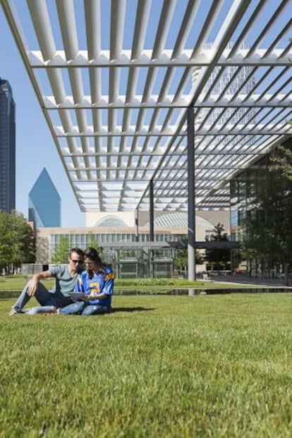 Exterior del Meyerson Symphony Center, en Dallas.