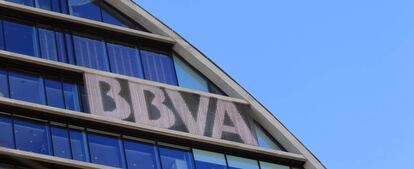 Sede de BBVA, en Madrid.