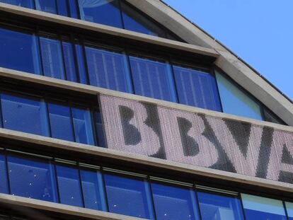 Sede de BBVA, en Madrid.