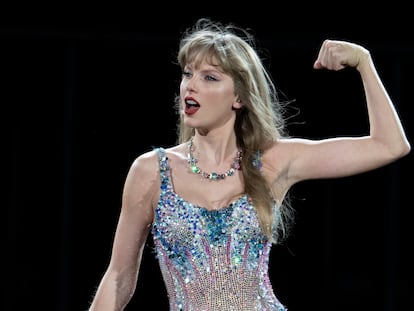Taylor Swift, durante su presentación de 'The Eras Tour' en Nashville (EE UU), en mayo.