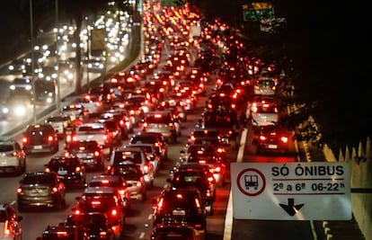 A av. 23 de Maio, em São Paulo.