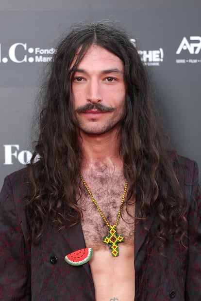 El actor Ezra Miller.