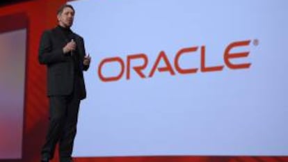 Fotografía tomada el pasado 30 de septiembre en la que se registró al director y fundador del gigante de la tecnología de computadores Oracle, Larry Ellison. EFE/Archivo