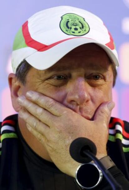 Miguel Herrera, seleccionador de fútbol de México.