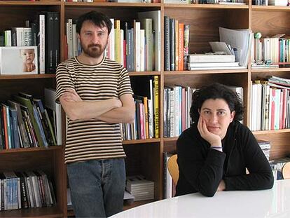 Los fotógrafos María Bleda y José María Rosa.