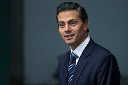 Enrique Peña Nieto, en Ciudad de México, el 3 de febrero de 2015.