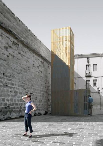 El italiano Davide Marchetti intervendrá la plaza de la Muralla del Revellín.