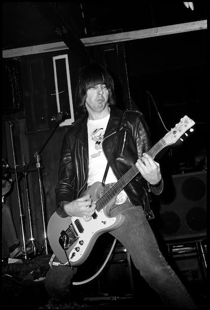  Johnny Ramone en 1975. 