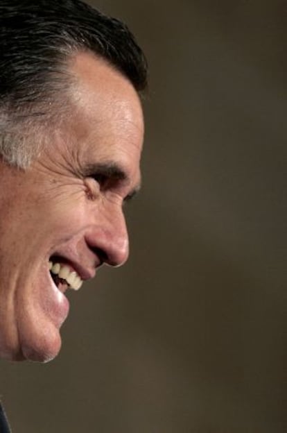 El candidato republicano, Mitt Romney.