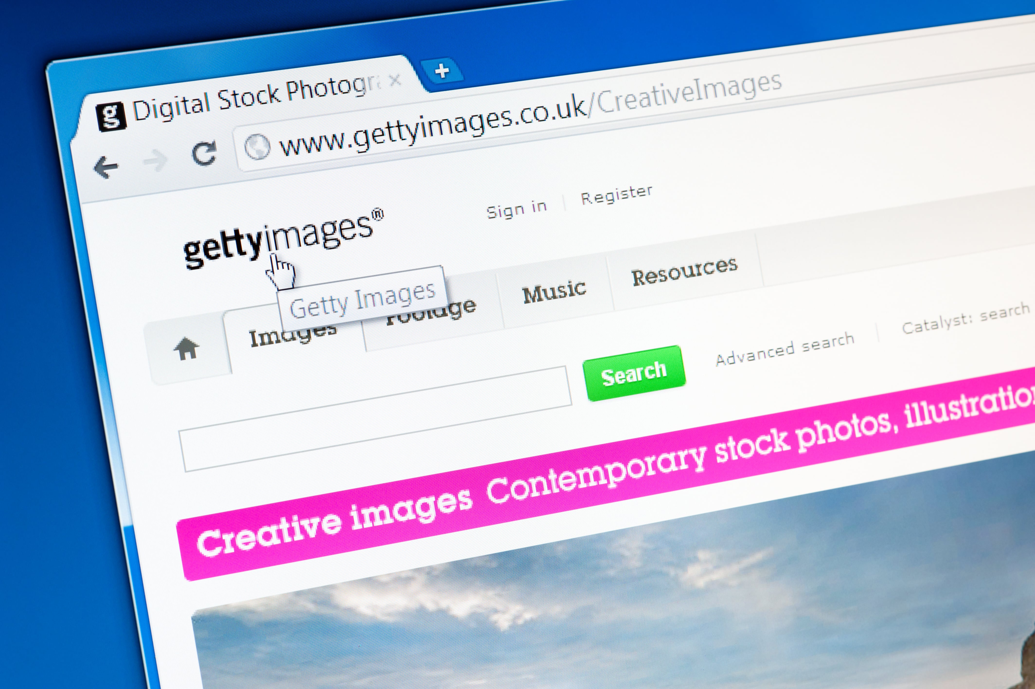 Getty Images anuncia que se declarará en bancarrota y que saldrá de la Bolsa