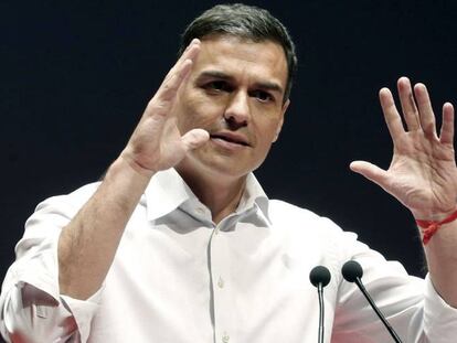 Pedro S&aacute;nchez, exsecretario general del PSOE.