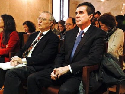 Jaume Matas, durante el juicio tras el que fue condenado a seis a&ntilde;os.