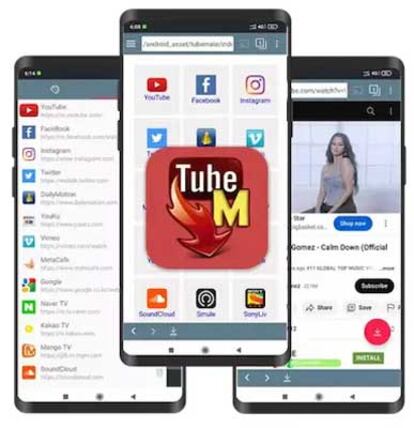 Aplicación Android TubeMate