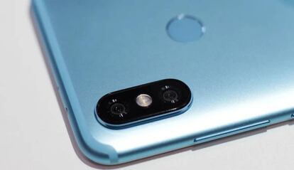 Cámara en teléfono de Xiaomi