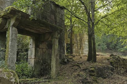 La aldea ourensana de A Barca 