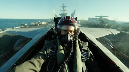 Tom Cruise, en 'Top Gun: Maverick'.