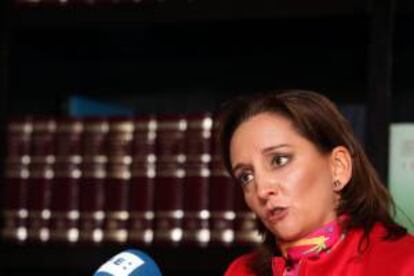 La ministra de Turismo de México Claudia Ruiz Massieu. EFE/Archivo