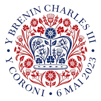 The official crest for Charles III’s coronation ceremony, designed by former Apple design boss, Jony Ive.