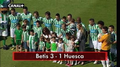 Betis, 3 - Huesca, 1