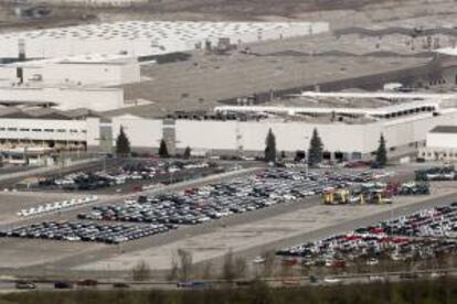 Vista general de la Factoria Volkswagen Navarra. EFE/Archivo