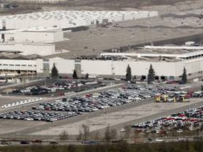 Vista general de la Factoria Volkswagen Navarra. EFE/Archivo