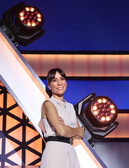 Itziar Miranda fue durante casi 20 años Manolita en 'Amar es para siempre' y ahora debuta como presentadora de concursos diarios.