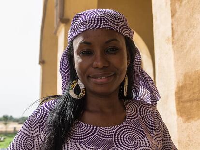 Hindou Oumarou Ibrahim, fundadora de la Asociación de las Mujeres Peule Autóctonas de Chad.