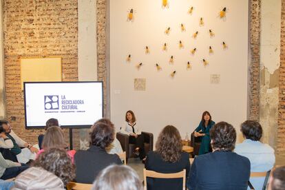 Directores de museos y centros culturales nacionales en la presentación de La Recicladora Cultural.