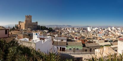 Vista panorámica de Villena.