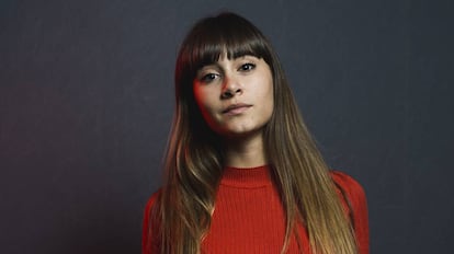 Aitana Ocaña en un posado promocional de 'Operación Triunfo'