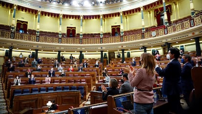 Pleno en el Congreso de los Diputados.