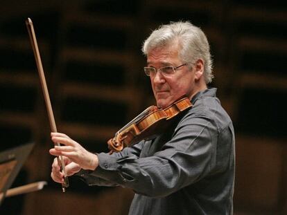 Pinchas Zukerman, violinista y director de la Royal Philharmonic
