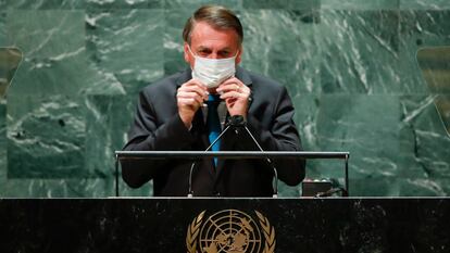 Presidente Jair Bolsonaro na Assembleia Geral da ONU