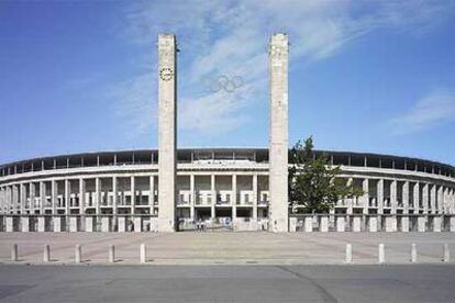 El Estadio Olímpico de Berlín, inaugurado en 1936 por Hitler y remodelado por Von Gerkan y Marg para acoger la final del campeonato.