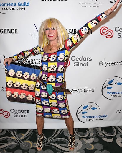 La diseñadora Betsey Johnson.