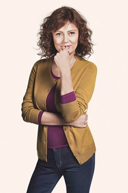 Susan Sarandon, imagen de la campaña para Estados Unidos de la marca japonesa Uniqlo