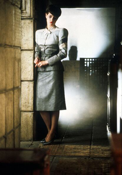 Sean Young, la replicante Rachael en ‘Blade Runner’ (1982).