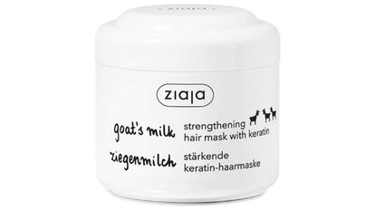 Mascarilla de leche de cabra.