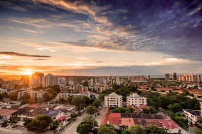 Vista aérea de la ciudad de Barranquilla (Colombia), sede por esta semana de la iniciativa 'Ruta Regiones' de PRISA Media.