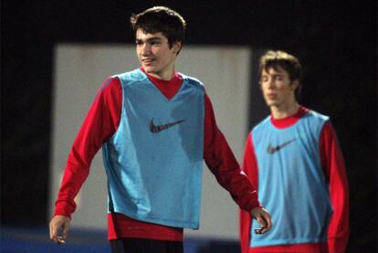 Jon Toral Harper, en una sesión preparatoria.