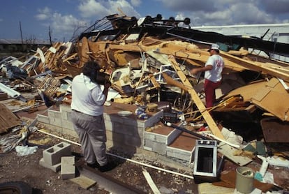 Hurac&aacute;n Andrew, Florida. 1992