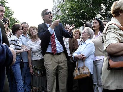 Manifestación de afectados de Afinsa y Fórum Filatélico en Madrid.