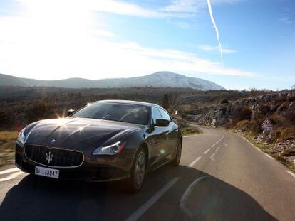 Maserati Quattroporte.