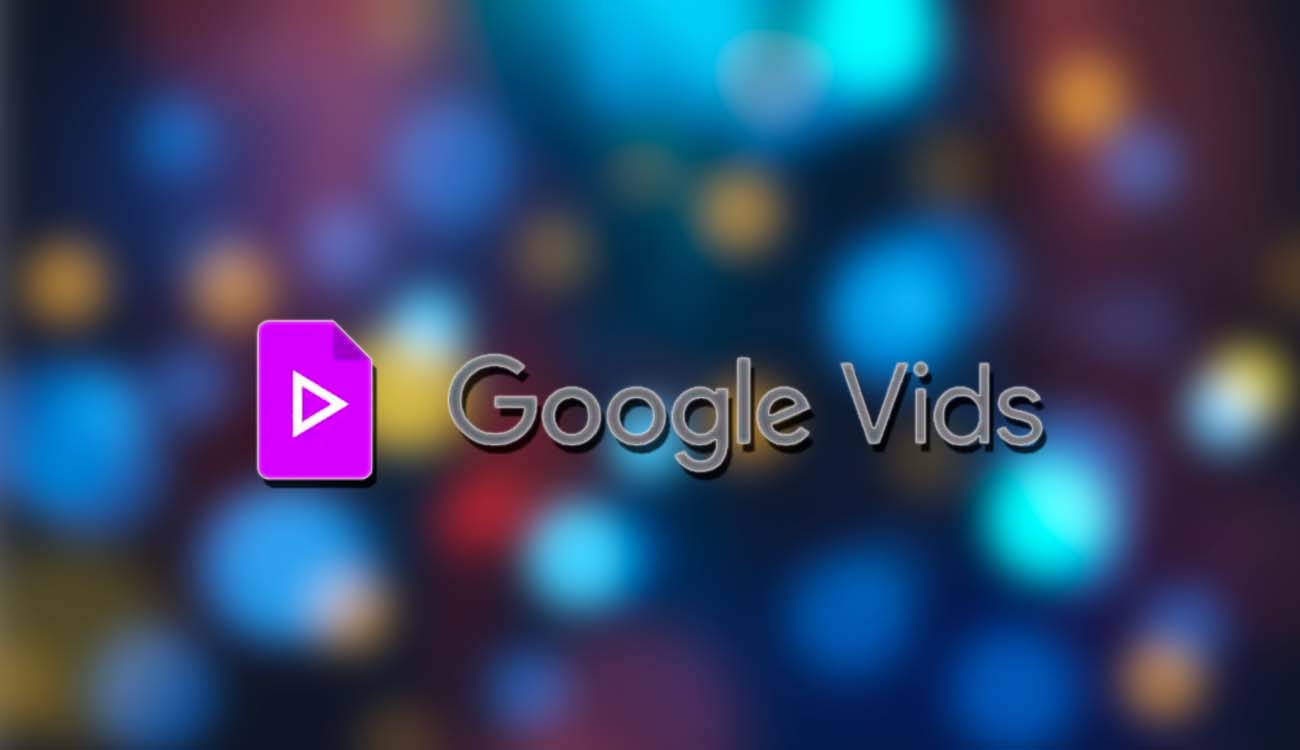 Logo de Google Vids con fonmdo