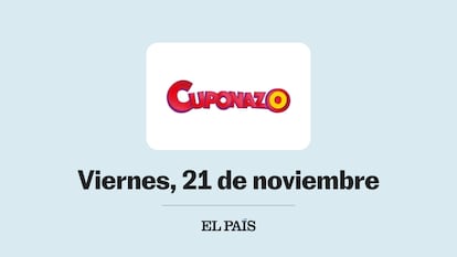 Cuponazo de la ONCE sorteo viernes 21 noviembre 2025